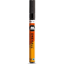 ΜΑΡΚΑΔΟΡΟΣ ΜΑΥΡΟΣ ΑΚΡΥΛΙΚΟΣ 127 HS-EF ONE4ALL SIGNAL 1mm Molotow
