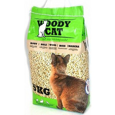 Woody Pellet υπόστρωμα γάτας και τρωκτικών 5kgr