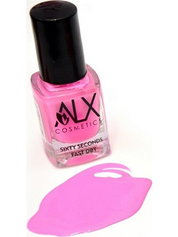 ALX Cosmetics Sixty Seconds Fast Dry 153 Gloss Βερνίκι Νυχιών Μακράς Διαρκείας