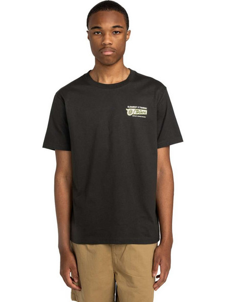 Element Timber Icon Short Sleeves T-Shirt for Men - Off Black
