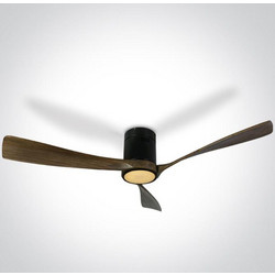 ΑΝΕΜΙΣΤΗΡΑΣ ΟΡΟΦΗΣ LED 22 CCT Φ.132cm Ν. 6314DC-B-V