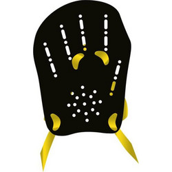 Cressi Aqua Energy Swim Paddles Black/Yellow