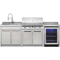 Κουζίνα εξωτερικής χρήσης SWING 9SK9BQRD25063SS Steel