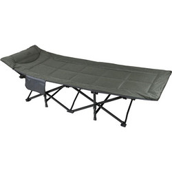 Ξαπλώστρα αναδιπλούμενη Easy πράσινη/ γκρι 185x38x68cm
