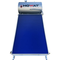Howat Ηλιακός Θερμοσίφωνας 120lt 2m² Inox Τριπλής Ενέργειας