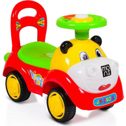 Cangaroo Moni Super Car Περπατούρα Ride On Αυτοκινητάκι 18m+ Κόκκινη JY-Z03A
