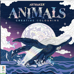 HINKLER ΒΙΒΛΙΟ ΖΩΓΡΑΦΙΚΗΣ ART MAKER SQUARE AMAZING ANIMALS (KAL-21)