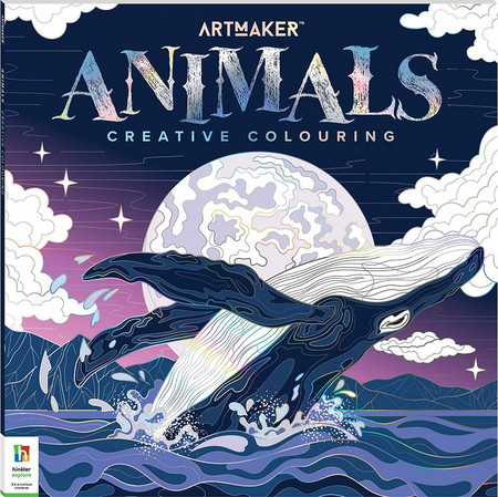 HINKLER ΒΙΒΛΙΟ ΖΩΓΡΑΦΙΚΗΣ ART MAKER SQUARE AMAZING ANIMALS (KAL-21)