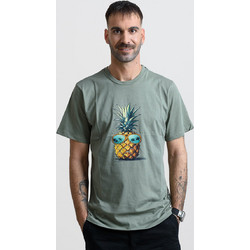 Ανδρικό T-Shirt Cotton4all 25-218 Χακί - Χακί