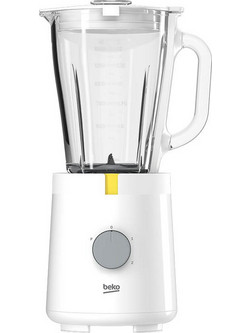Beko TBN 62608 W Μπλέντερ για Smoothie με Γυάλινη Κανάτα 1.5lt 600W
