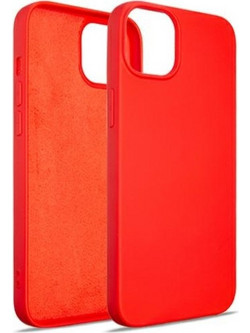 Beline Etui Silicone iPhone 15 Plus6.7'' czerwony/red