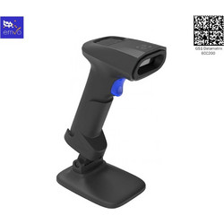 NG BAR 2410 ΕΝΣΥΡΜΑΤΟ BARCODE SCANNER 2D, USB, ΜΕ ΒΑΣΗ