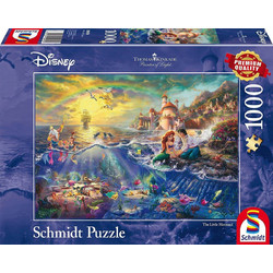 Puzzle Schmidt Kinkade Disney Η μικρή Γοργόνα 1000 Κομμάτια