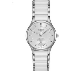 Roamer Γυναικείο Ρολόι με Λευκό Μεταλλικό Μπρασελέ R677855411560