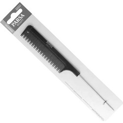 Parsa Teasing Comb - Χτένα Μαλλιών με Μεταλλική Ουρά για Κρεπάρισμα Μαύρη 21cm