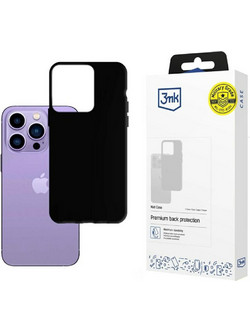 3mk Matt Back Cover Black (iPhone 14 Pro Max)