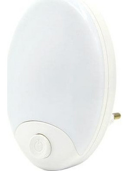 059 ΛΑΜΠΑΚΙ ΝΥΚΤΟΣ ΠΡΙΖΑΣ LED ΜΕ ΔΙΑΚΟΠΤΗ+CCT 1W (κατασκευή Κίνα) | REDPOINT | 29217