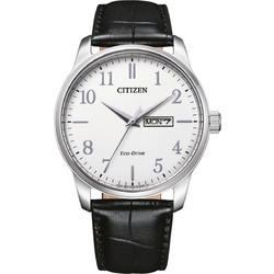 Citizen Classic Ανδρικό Ρολόι Solar με Μαύρο Δερμάτινο Λουράκι BM8550-14A