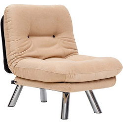 Sofa Del Atelier Πολυθρόνα - Κρεβάτι Misa Small Soft 859FTN2320 70x78x85cm Cream