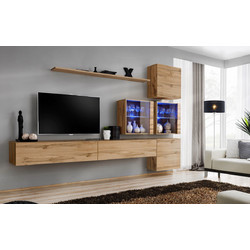 Swap XIX Σύνθεση Καφέ δρυς 280x180x40