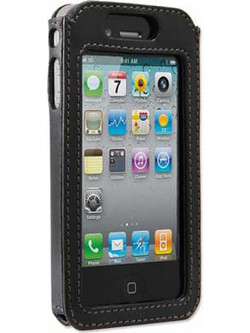 BUGATTI ΘΗΚΗ ΠΟΥΓΚΙ IPHONE 4G/4S LEATHER TOUCH COVER BLACK