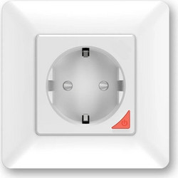 EXTRALINK Smart Life Wall Socket Set Pro | Set: Smart Socket + Frame | Color White, 230V, Wifi - (EX.35717)