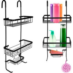 Ruhhy Hanging Shower Shelf - Black - (15465-0)