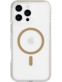 Tech21 - Evo Crystal - Cover - iPhone 16 Pro Max - Crystal MagSafe - Gold