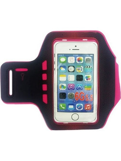 Universal Arm Band for Mobiles till 5.5" - Color: Pink