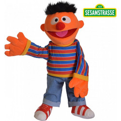 Κούκλα κουκλοθεάτρου -Ernie Sesame Street 65εκ