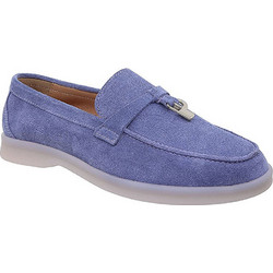 Softies Γυναικεία Μοκασίνια 7354-3994 Μπλε Δέρμα Suede