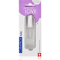 Curaprox Baby κλιπ για πιπίλα Transparent 1 τμχ