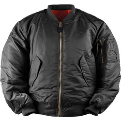 ΜΠΟΥΦΑΝ MIL-TEC US BASIC MA1 FLIGHT JACKET BLACK - 10402002