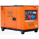 Black & Decker BXGND7900E Αθόρυβη Γεννήτρια Πετρελαίου Τριφασική με Μίζα 7.9KVA