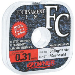 FC TOURNAMENT LINE Fluorocarbon x 50 Μέτρα Owner