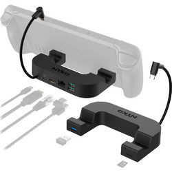 Nyko Steam Deck Power Dock 7-In-1 Usb-C Docking Station / PC