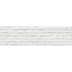 White Bricks πλάτη προστασίας τοίχων κουζίνας και μπάνιου Ango - 67319