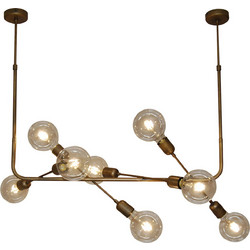 Home Lighting Eric Κρεμαστό Φωτιστικό Οροφής Πολύφωτο LED Λευκό HL-3524-8 77-3805