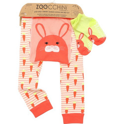 Grip Easy Crawler Pants & Socks Set - Bunny - 12-18m