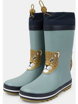 Παιδικές Γαλότσες για Αγόρια Rainy Leopard (Μεγέθη 23-32) ΜΠΛΕ