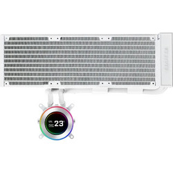Lian Li HydroShift II LCD-C 360 No Fans White - AIO CPU Liquid Cooler