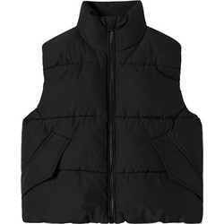 Name It Αμάνικο Παιδικό Μπουφάν Χειμωνιάτικο Puffer Μαύρο PB13241675