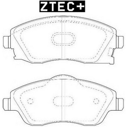 ΔΙΣΚΟΦΡΕΝΑ ZTEC+ OPEL CORSA C 00+ BP232250