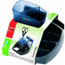 Maped Πλαστικός Οργανωτής Γραφείου Compact Office σε Μαύρο Χρώμα 1τμχ