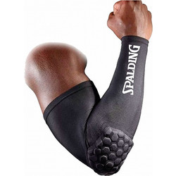 COMPRESSION SLEEVE WITH HONEYCOMP PADDING BLACK