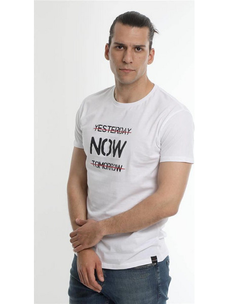 T-shirt βαμβακερό now Van Hipster