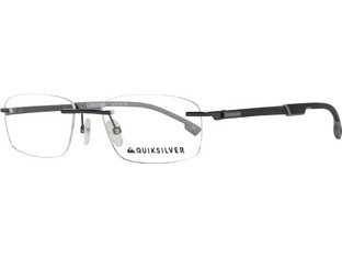 Quiksilver EQYEG03048 BLK Ανδρικός Σκελετός Γυαλιών Οράσεως Μεταλλικός Μαύρος
