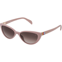 Tous STOA53S 0816 Γυναικεία Γυαλιά Ηλίου Cat Eye Κοκάλινα Μωβ με Μαύρο Φακό