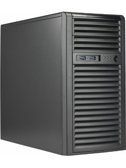 Supermicro CSE-731I-404B Mini Tower Κουτί Υπολογιστή