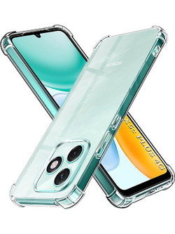 Techsuit Shockproof Clear Silicone Θήκη (Honor X5c Plus) Διάφανο